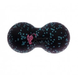 Accesoriu de masaj mingie dubla DuoBall Cod BAL001 Negru cu Albastru